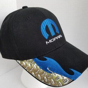 NEW Licensed MOPAR Embroidered Diamond Plate Embossed Baseball Cap Hat RARE